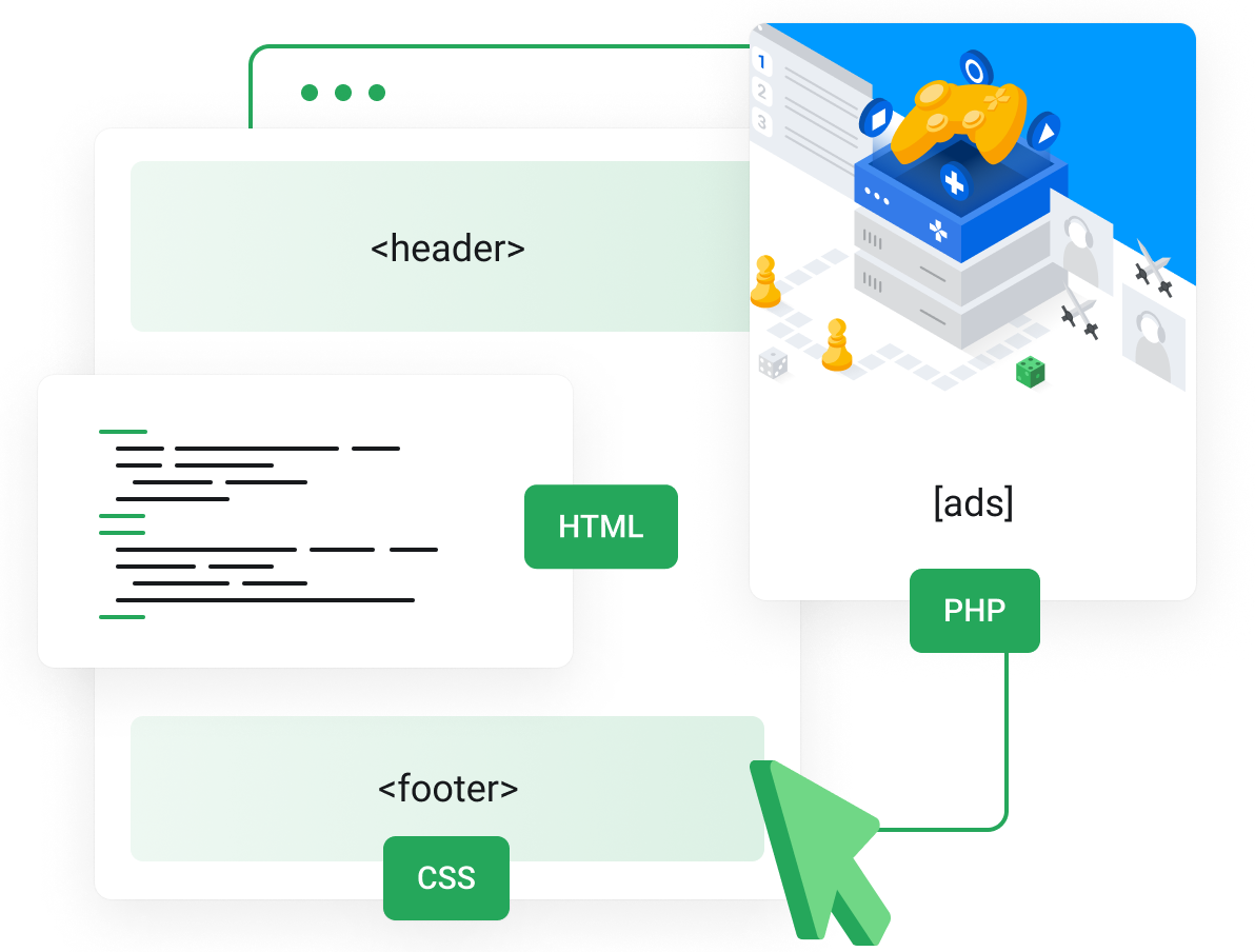 Joomla Hosting made in Germany – schnell, sicher & einfach - Einfache benutzerdefinierte Code-Snippets