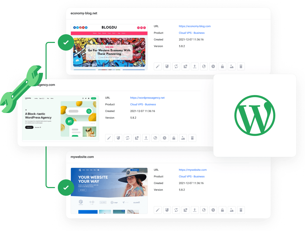 Zentrales WordPress-Dashboard